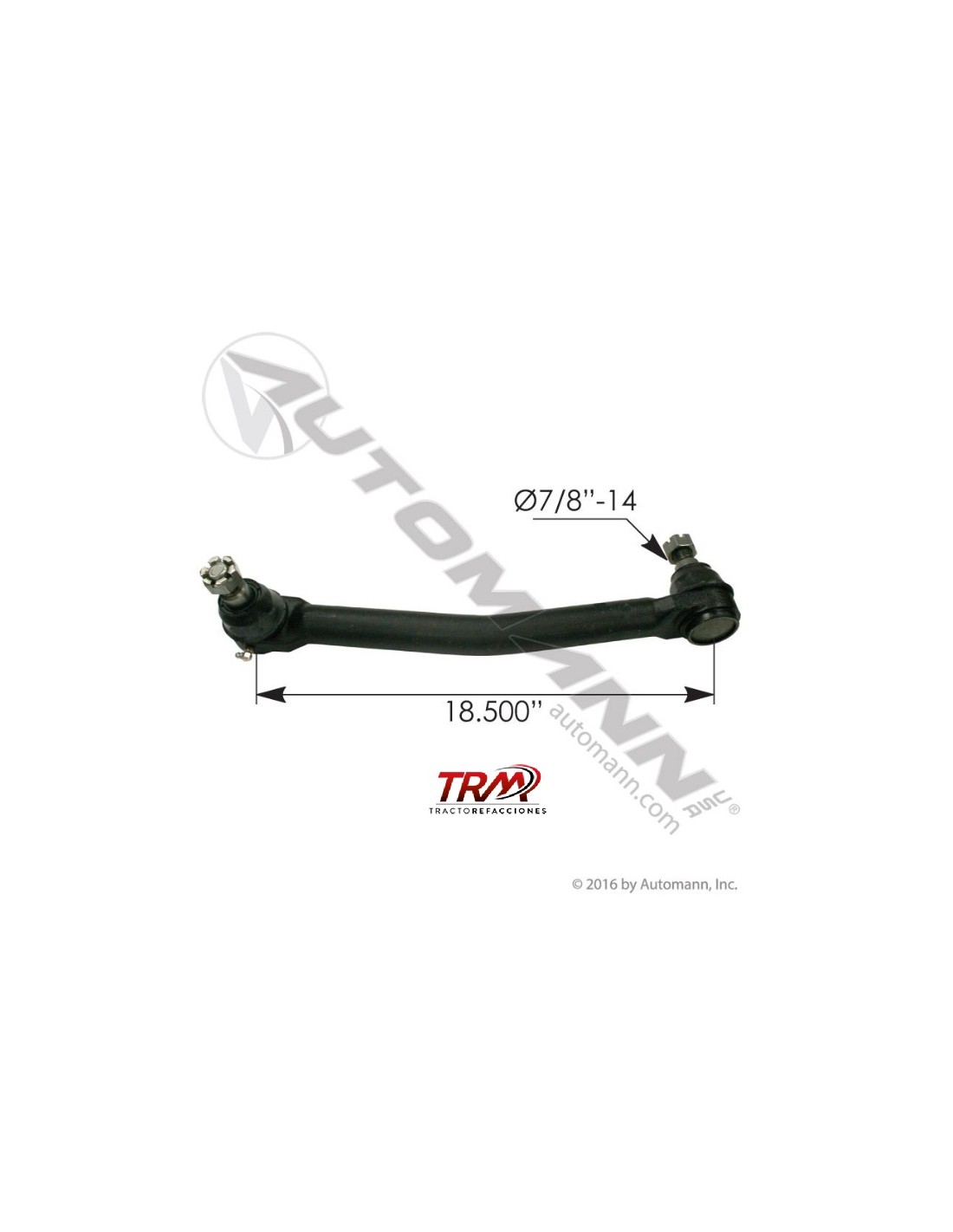 BRAZO VIAJERO 18.500in C to C FREIGHTLINER CASCADIA 14-17303-000