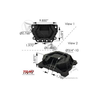 SOPORTE DE MOTOR TRASERO FREIGHTLINER CASCADIA, CENTURY, CORONADO LORJ2618528
