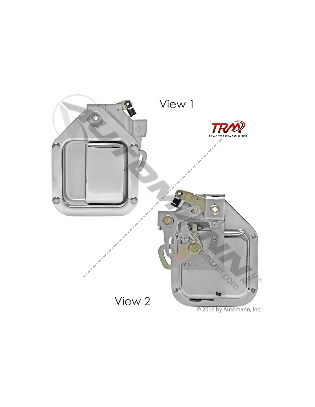 CHAPA EXTERIOR PARA PUERTA IZQ. K294-194