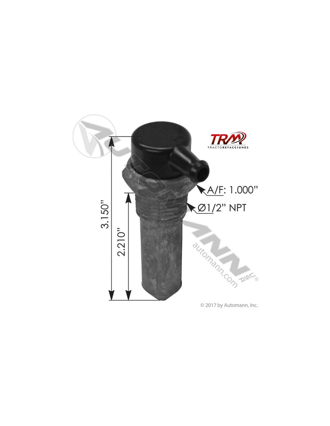 RESPIRADERO PARA TANQUE DE COMBUSTIBLE