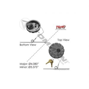 TAPON P/TANQUE DE COMBUSTIBLE CON LLAVE