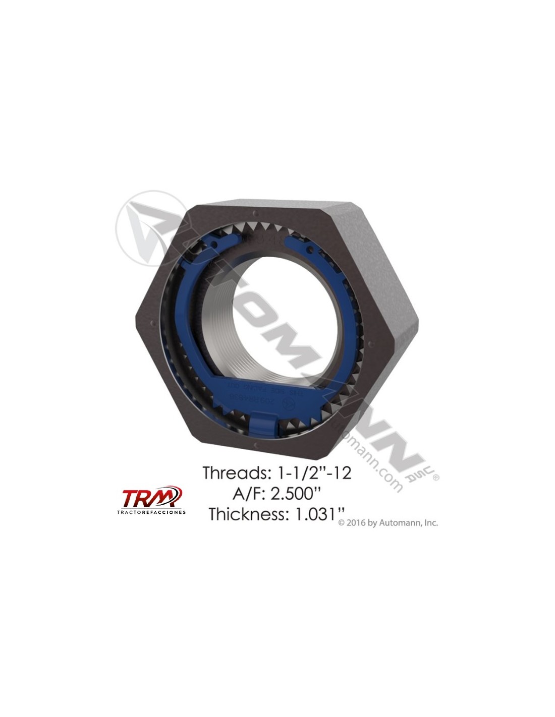 TUERCA TEMPER-LOCK